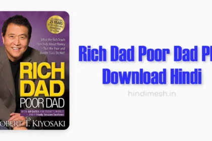 Rich Dad Poor Dad PDF in Hindi